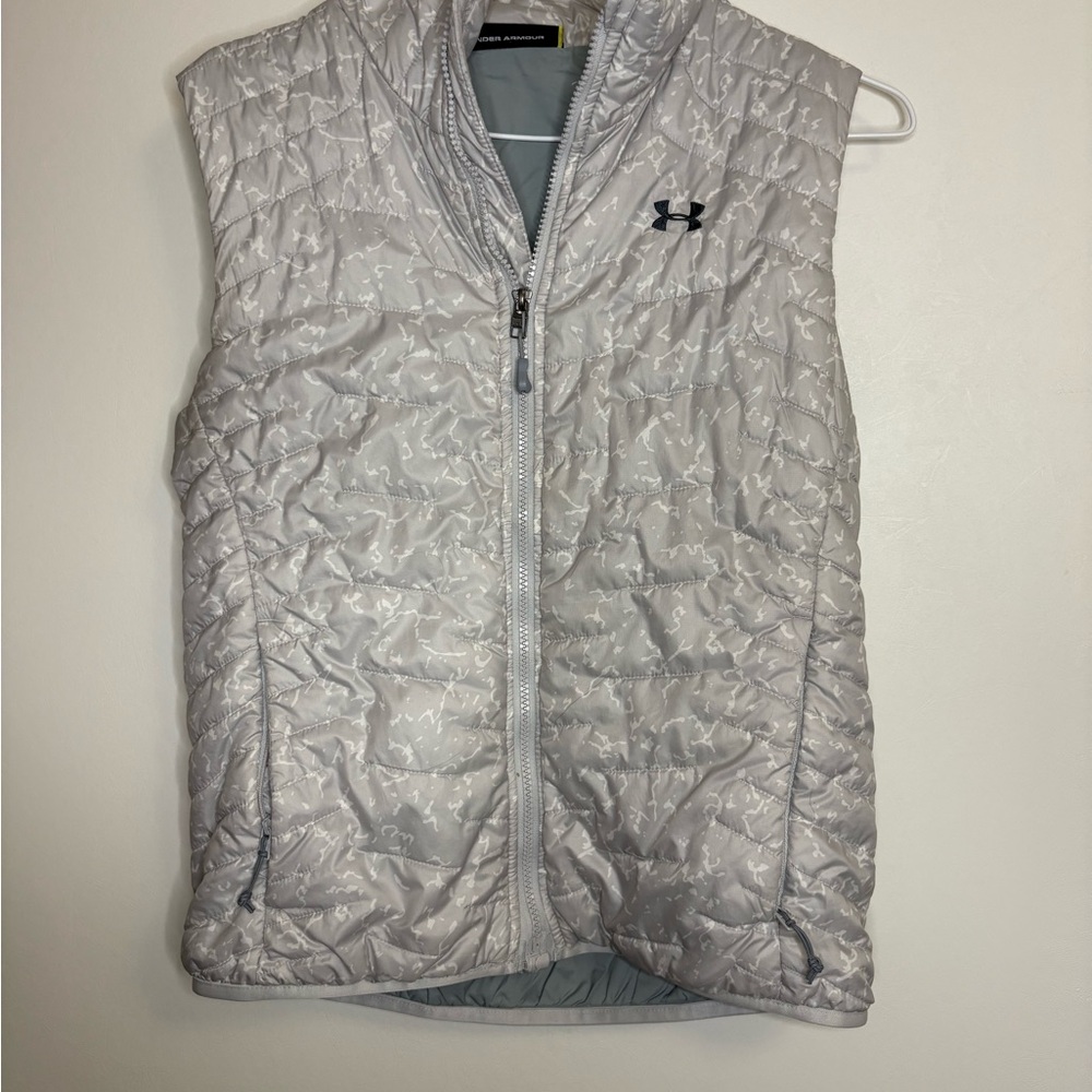 Under Armour Silver Quilted Vest